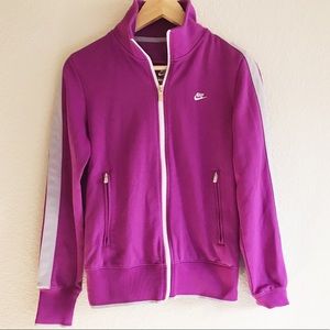 Bright Purple Nike Track Jacket